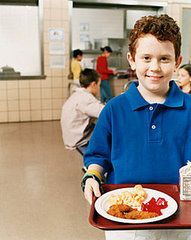 French School Children Dine on